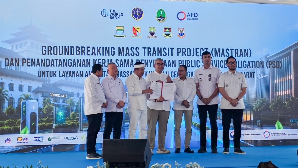 Brantas Abipraya Perkuat Transportasi Publik lewat Mastran BRT Bandung