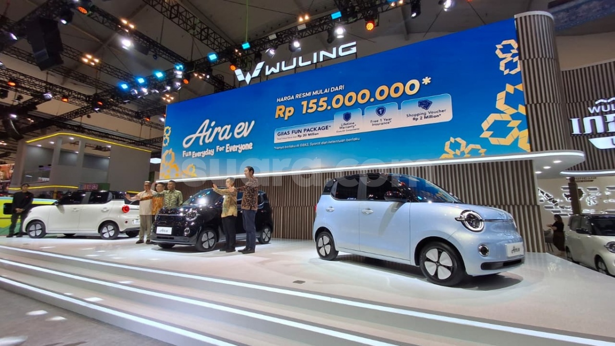 Harga Wuling Aira EV Cuma Rp155 Juta, Meluncur di GIIAS 2026