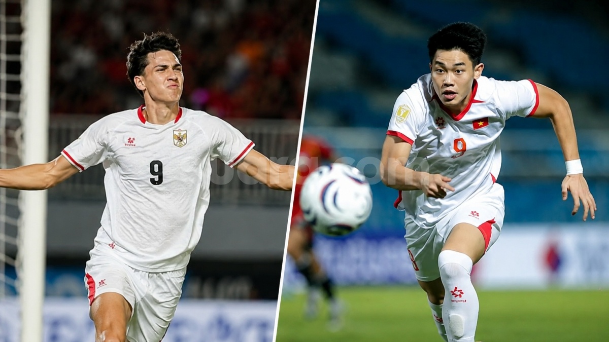 Head to Head Nguyen Dinh Bac vs Mitchell Baker, Adu Tajam Dua Bintang Muda di Piala AFF 2026