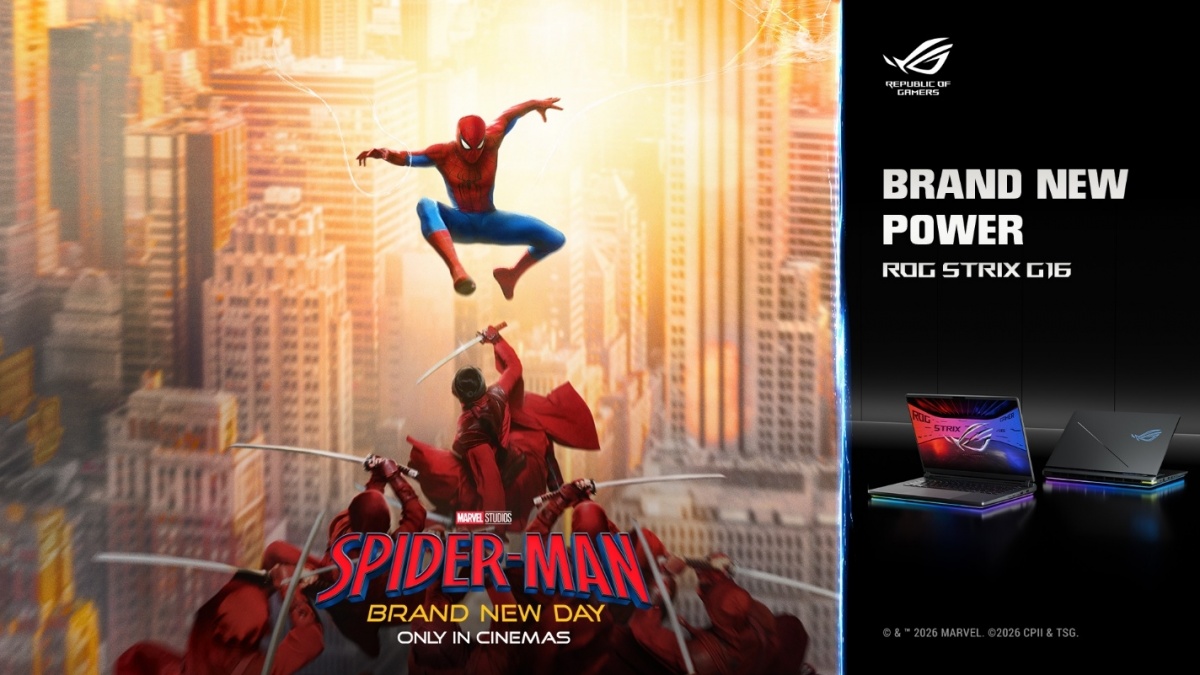 Asus ROG x Spider-Man: Brand New Day Dobrak Batas Performa dengan Pendingin Laptop Gaming RTX 5090