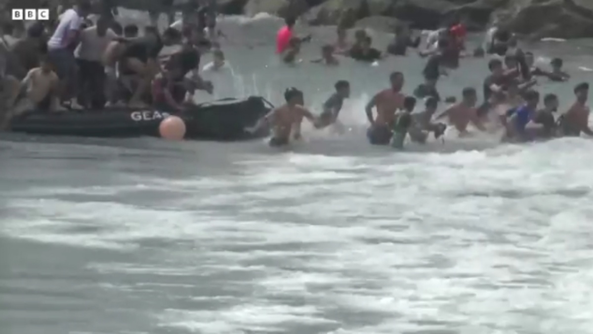 18 Orang Tewas Tenggelam Berenang dari Maroko ke Ceuta Spanyol, Terobos Perbatasan dengan Ilegal