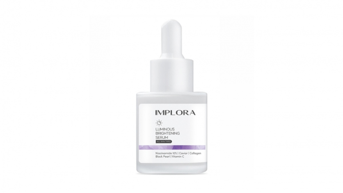 Review Implora Luminous Brightening Serum, Cuma Rp30 Ribuan Bikin Wajah Cerah Maksimal?