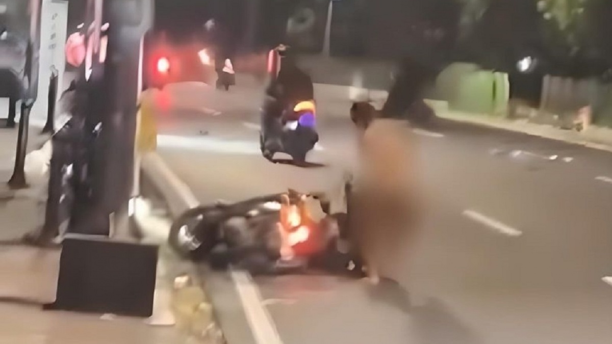 Viral Pria Bugil Ngamuk dan Hajar Pemotor di Lenteng Agung, Berakhir di Tangan Sudinsos