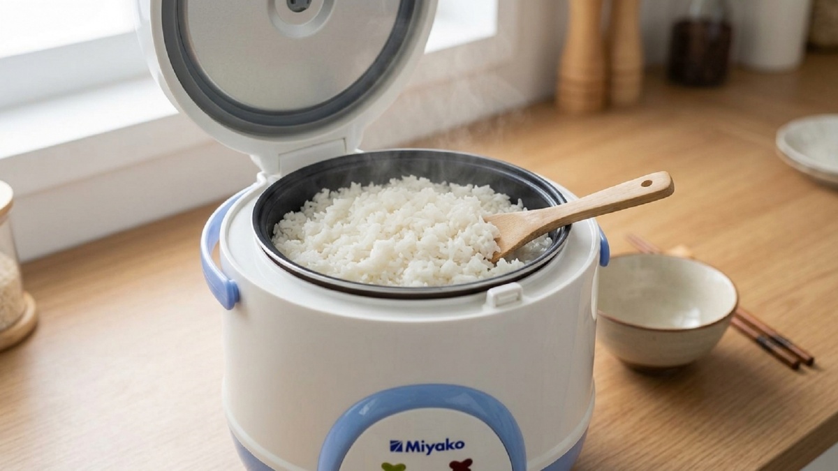 Harga Rice Cooker Miyako Kapasitas 0,6 Liter, Hemat Listrik untuk Anak Kos