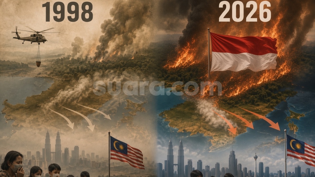Kalimantan Kembali Terbakar, Malaysia Mulai Terganggu: Hantu Krisis Asap 1998 Muncul Lagi