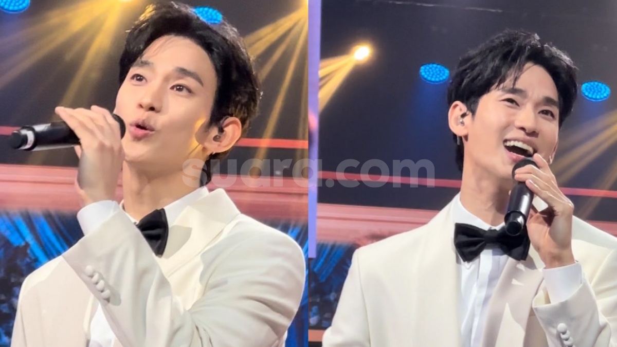 Kim Soo Hyun Tampil Memukau di HUT RCTI ke-37, Nyanyi Dreaming hingga Main 'Sinetron'