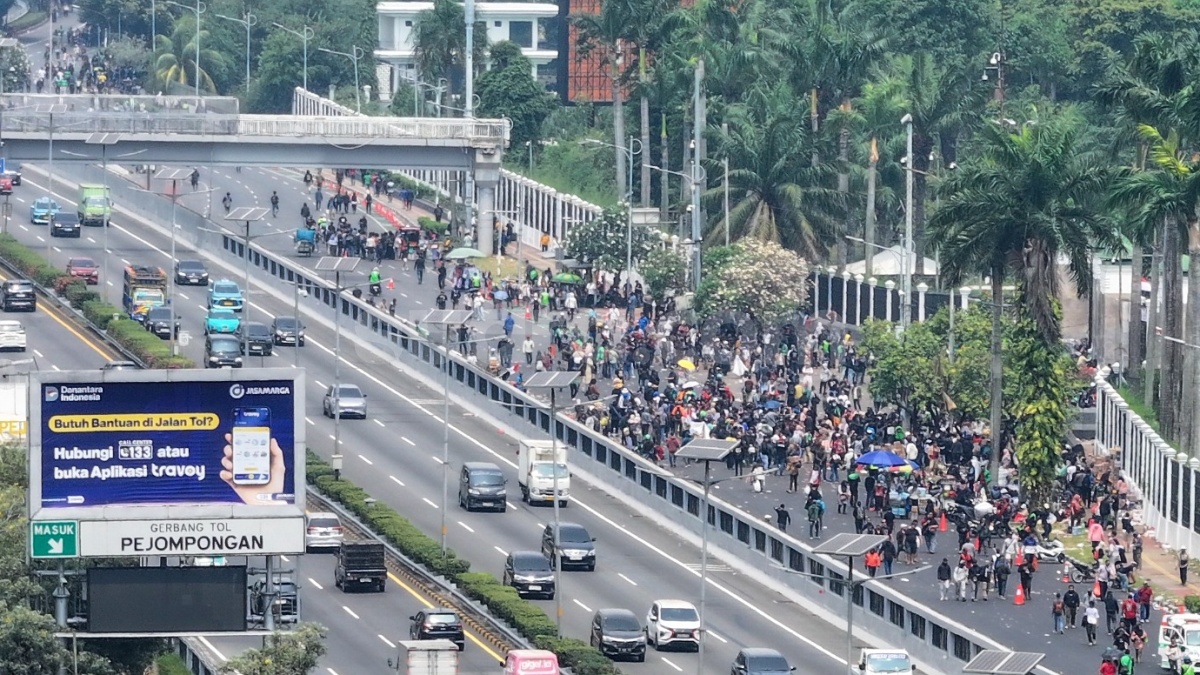 BEM SI Demo di DPR! Polisi Siagakan 3.983 Personel dan Minta Warga Gunakan Jalur Alternatif