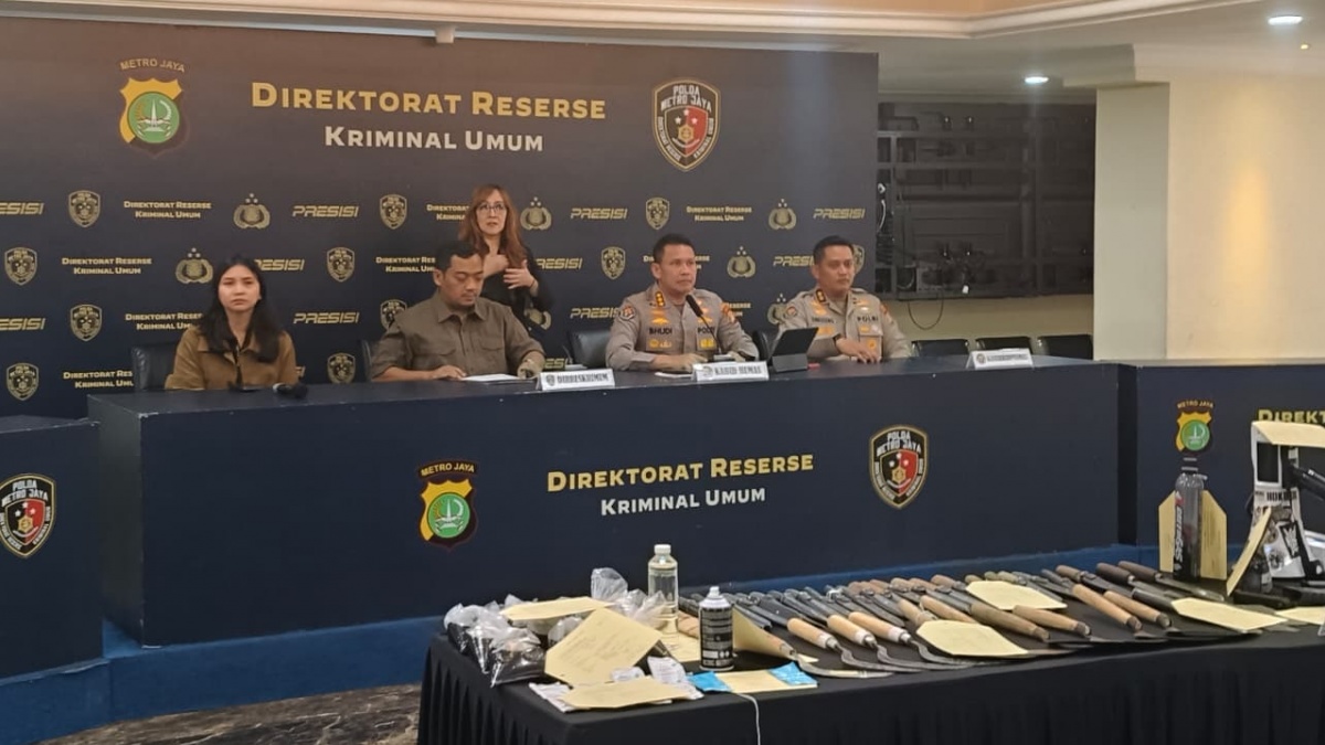 Jelang Demo DPR, 65 Orang Diciduk Bawa 7 Jeriken Bensin hingga Ratusan Botol Molotov