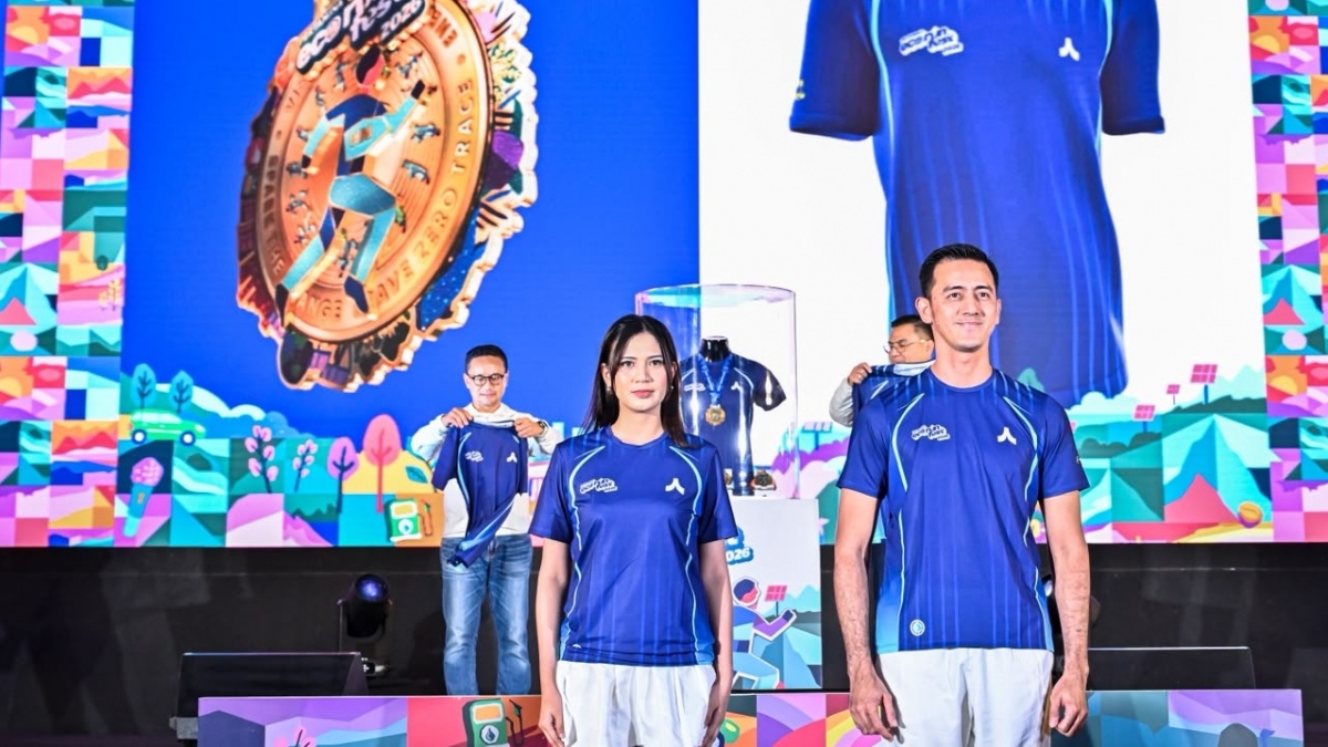 Dari Limbah Plastik dan Tekstil, Ini Eco Jersey Pertamina Eco RunFest 2026