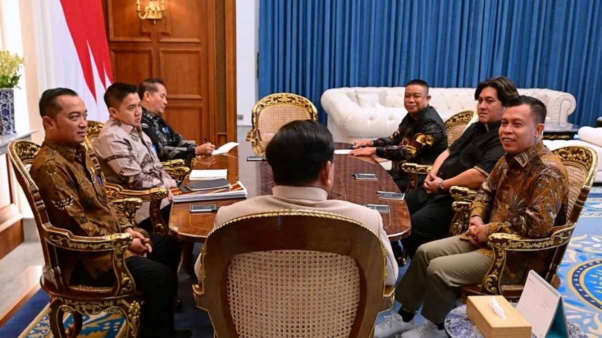 Panglima Jilah Temui Prabowo di Istana, Bahas Solusi Karhutla dan Nasib Masyarakat Adat