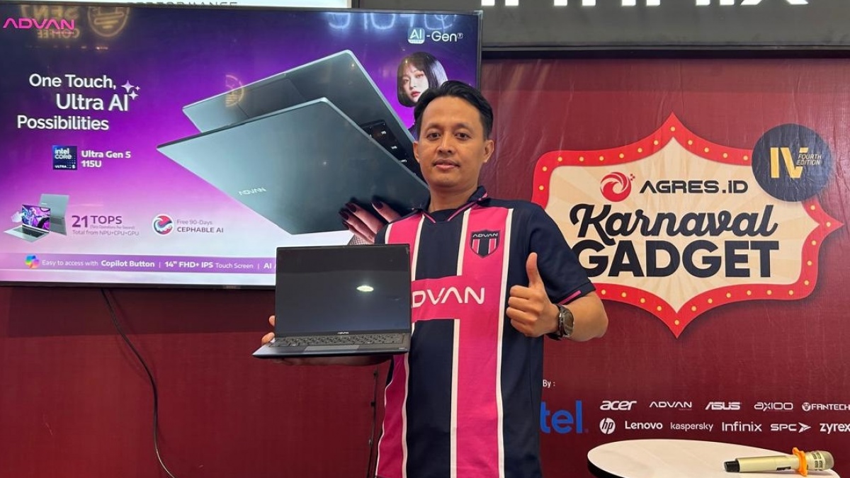 ADVAN Hadirkan ADVAN V11 dan AIGEN Ultra T di AGRES.ID Karnaval Gadget Yogyakarta