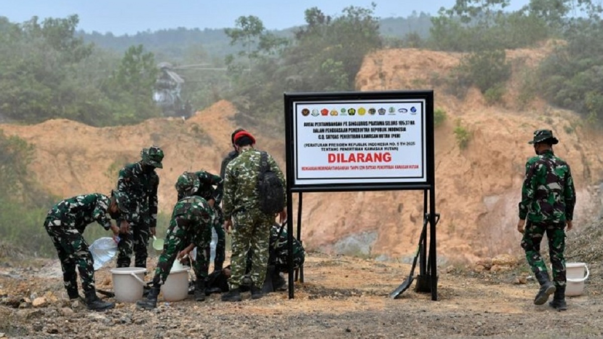 Tambang Ilegal di Bukit Soeharto Disikat Satgas PKH, Potensi Denda Tembus Rp147 Miliar
