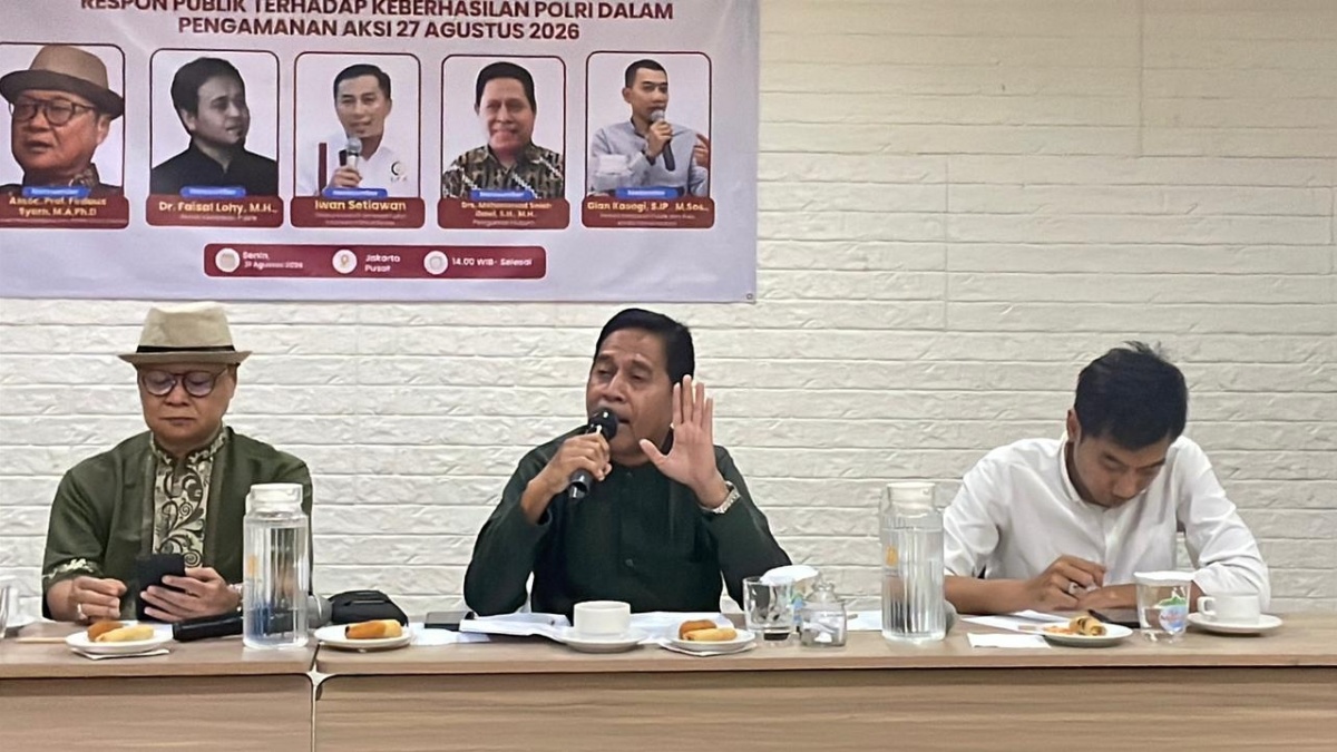 Pelajaran dari Demo 27 Agustus, Pengamat Soroti Pentingnya Penegakan Hukum Berbasis Bukti Lapangan