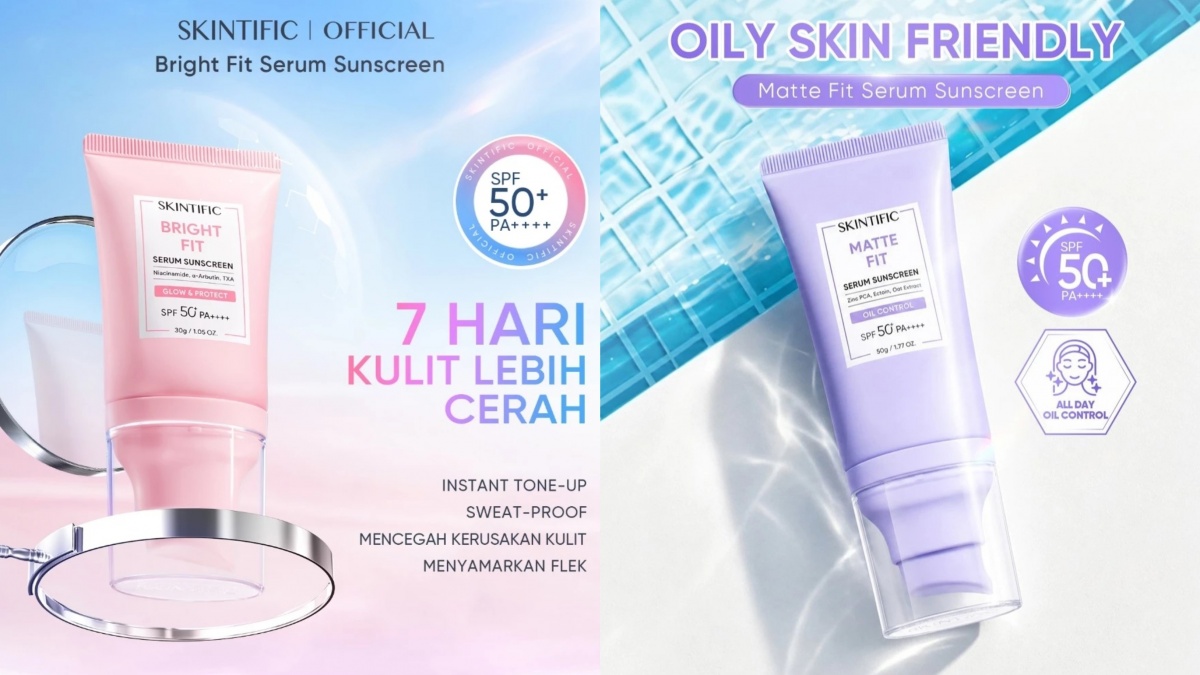 Perbedaan Sunscreen Skintific Pink dan Ungu, Mana yang Cocok Buat Kulit Anda?