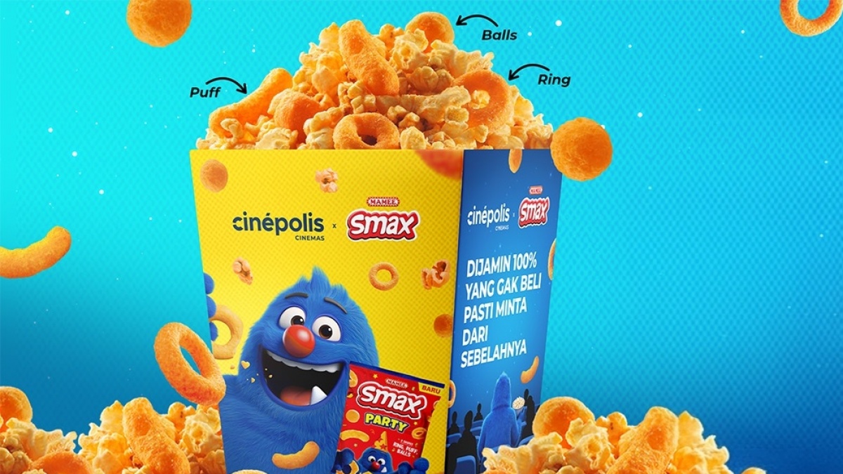 Teman Nonton Bukan Sekadar Popcorn, Ada Camilan Renyah dengan Tiga Bentuk Sekaligus!
