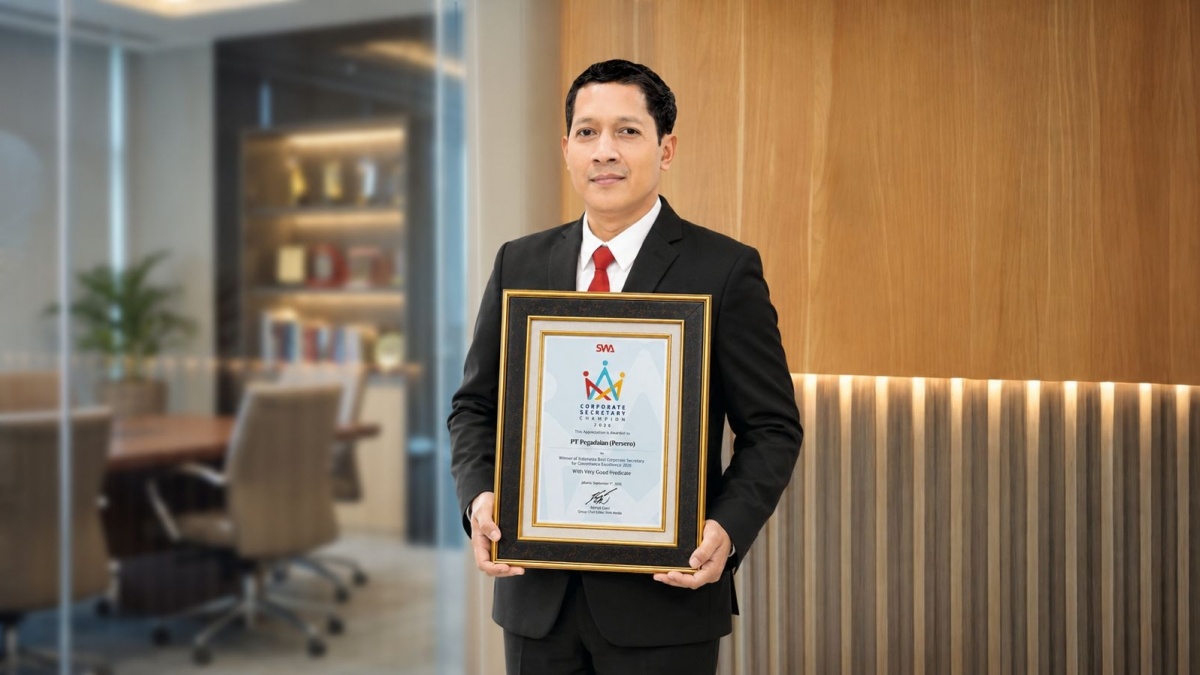 Pegadaian Raih Penghargaan Corporate Secretary Champion 2026, Tegaskan Komitmen Perkuat Tata Kelola