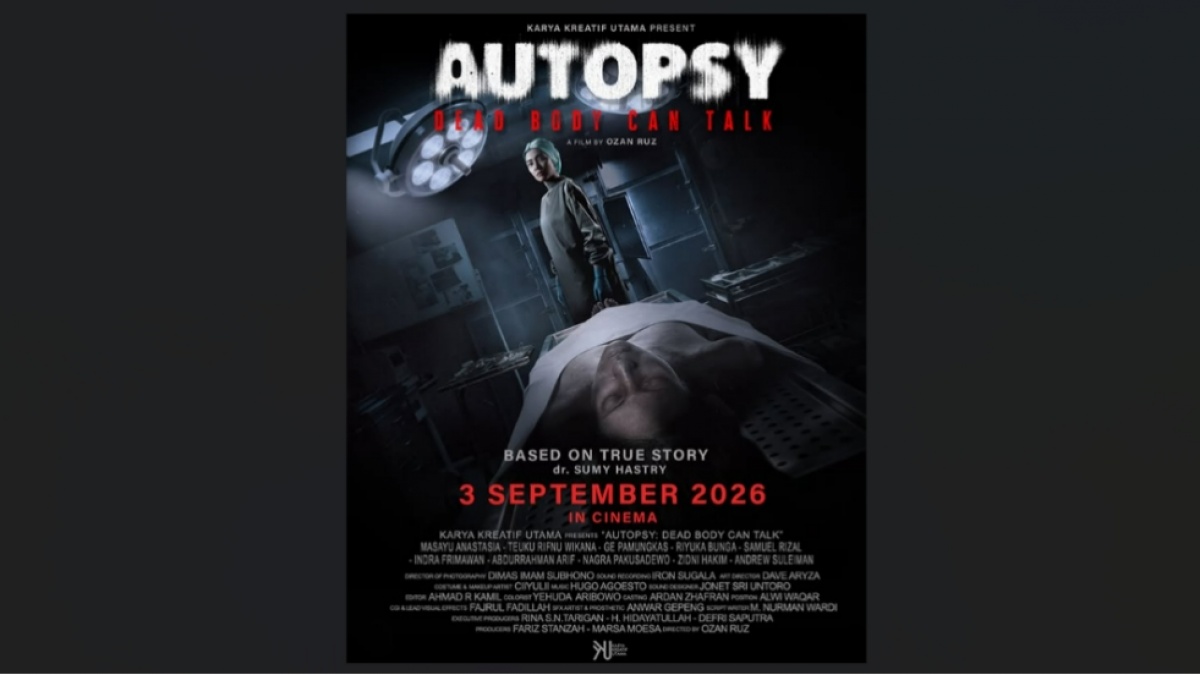 Kisah Dokter Forensik Jadi Film, Autopsy: Dead Body Can Talk Mulai Tayang Hari Ini di Bioskop