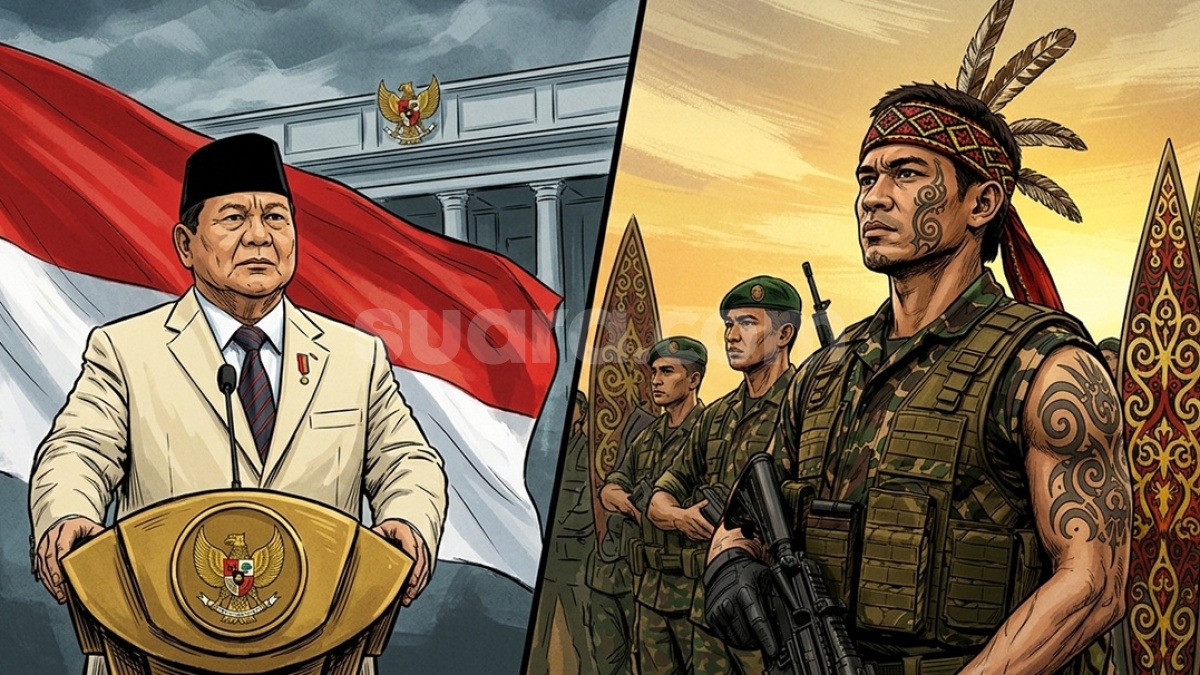 Tato Bukan Lagi Penghalang, Mengapa TNI Kini 'Buka Pintu' Lebar untuk Suku Dayak?