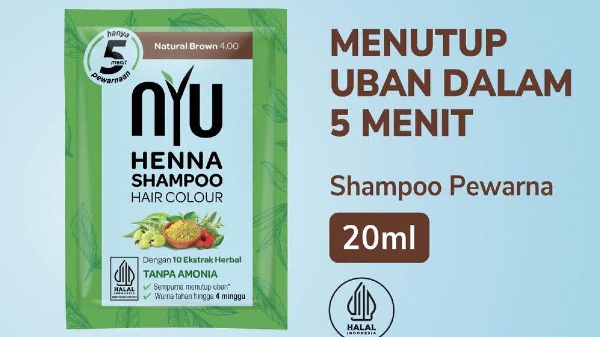 Mudah dan Awet Digunakan, Apakah Sampo Uban NYU Halal?