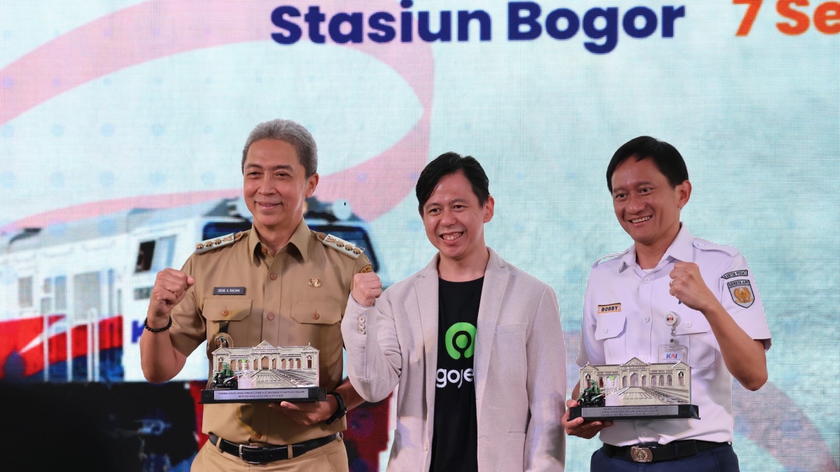 Gojek, KAI, & Pemkot Bogor Kolab Dukung Perjalanan Komuter di Stasiun Bogor