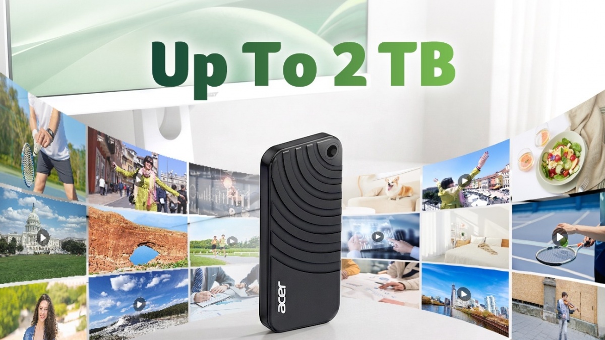File Makin Besar, Acer PA100 Andalkan Kecepatan SSD 560 MB/s
