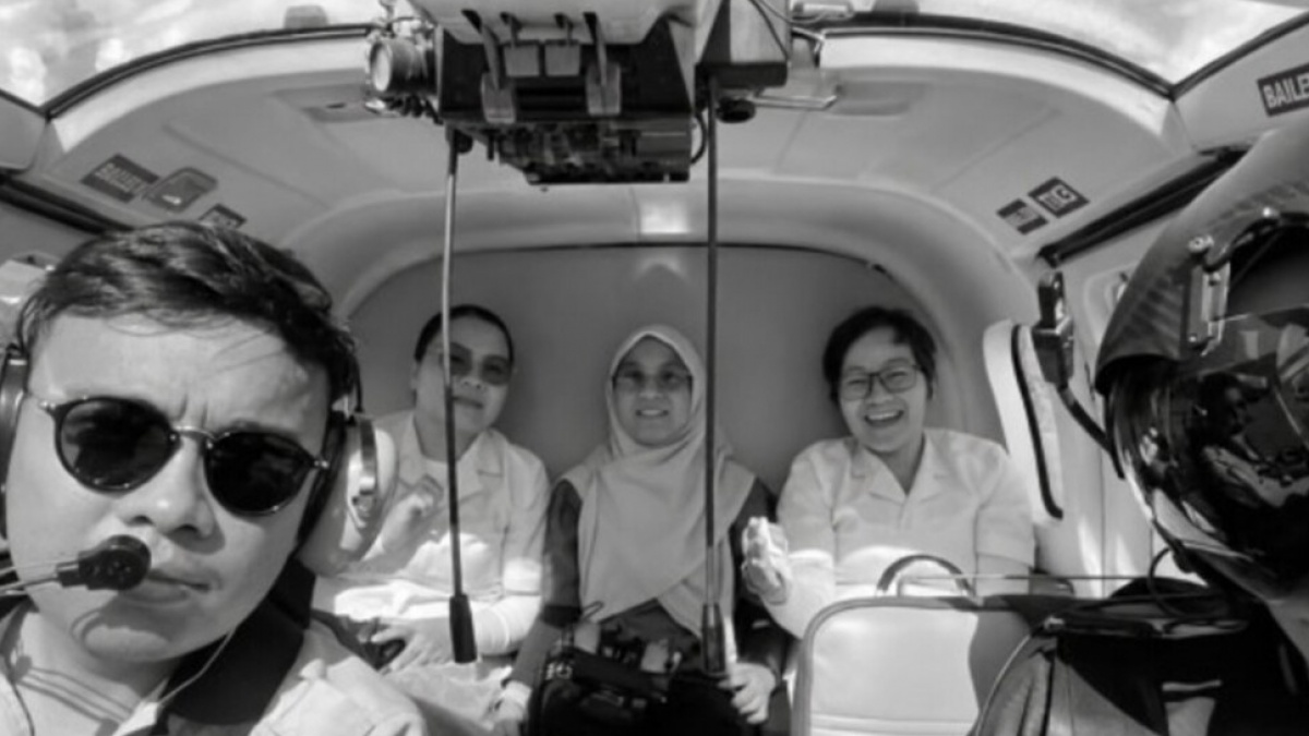 Pilot dan 4 Petugas Medis Tewas dalam Kecelakaan Helikopter di Sarawak, Kabut Asap Hambat Evakuasi
