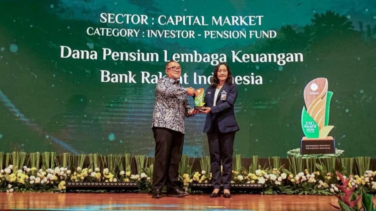 DPLK BRI Raih Kehati ESG Award 2026 di Sektor Dana Pensiun