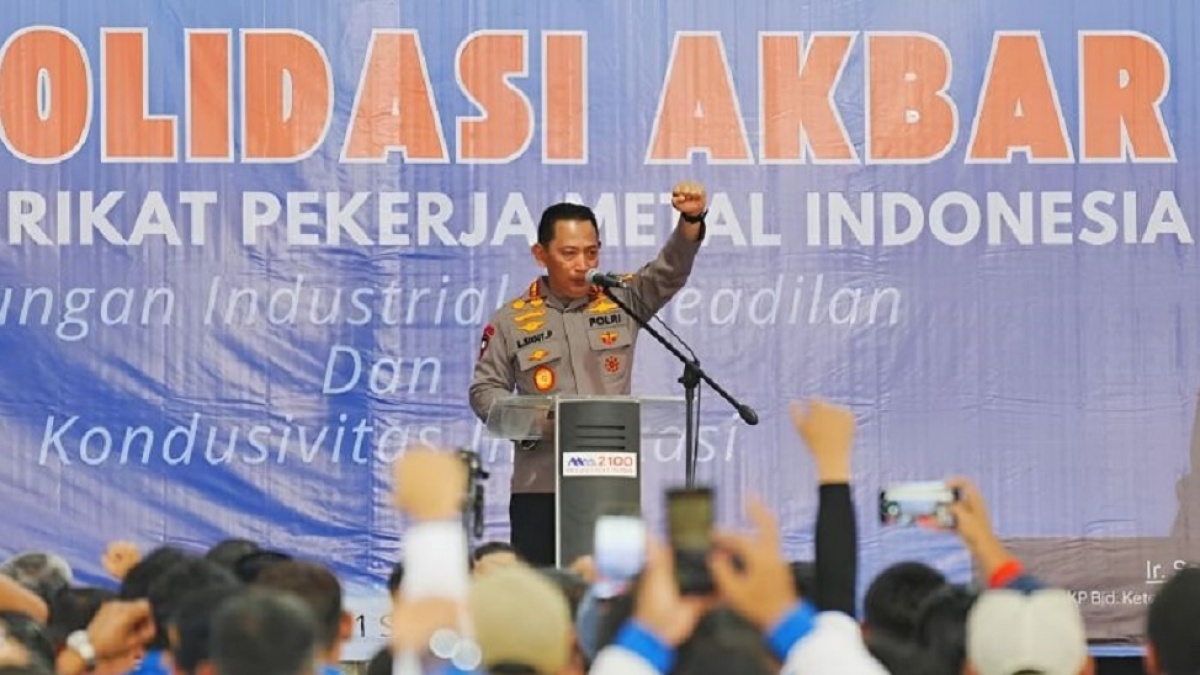 Jamin Keamanan Investasi, Kapolri Perintahkan Sikat Habis Premanisme di Kawasan Industri!