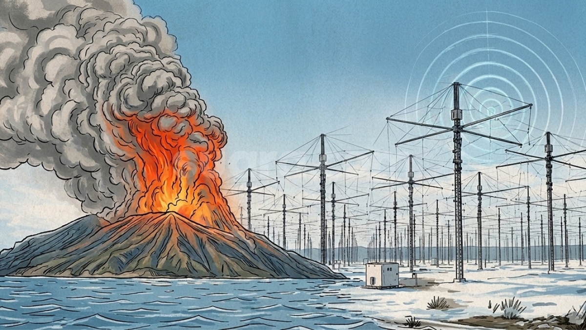 Heboh Ulta Levenia Sebut HAARP di Balik Erupsi Gunung Api, Mitos atau Fakta?