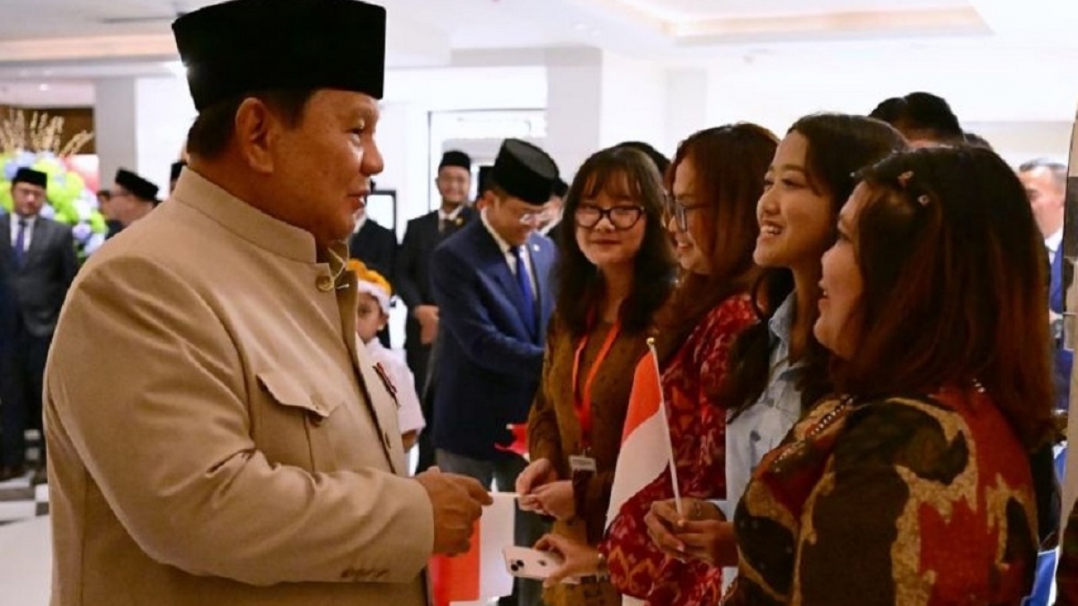 Disambut Hangat di India, Presiden Prabowo Beri Pesan Khusus ke Mahasiswa Indonesia