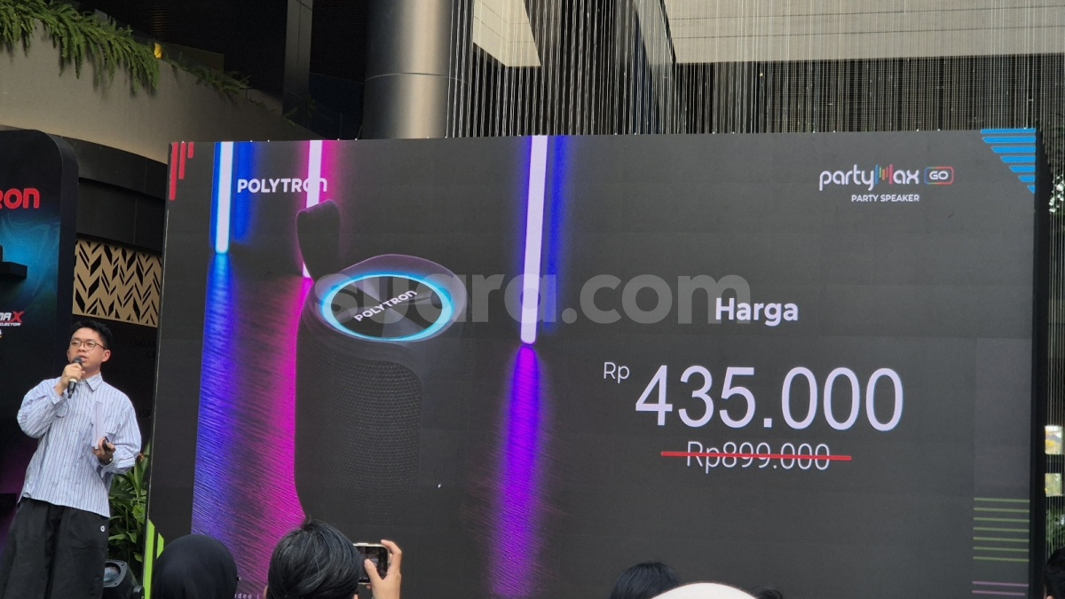 Bukan Sekadar Speaker Mini, Polytron PartyMax Go Bisa Sinkronkan 99 Unit Sekaligus