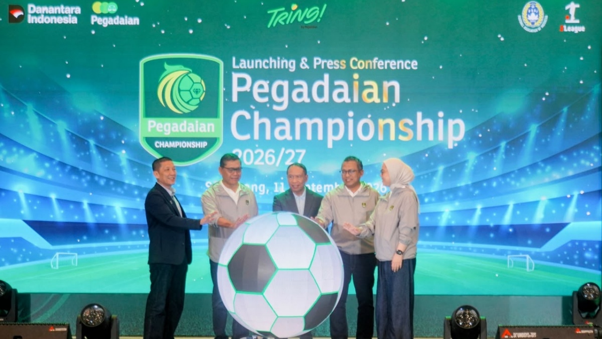 Pegadaian Dukung Sepak Bola Nasional Generasi Muda lewat Pegadaian Championship 2026/27