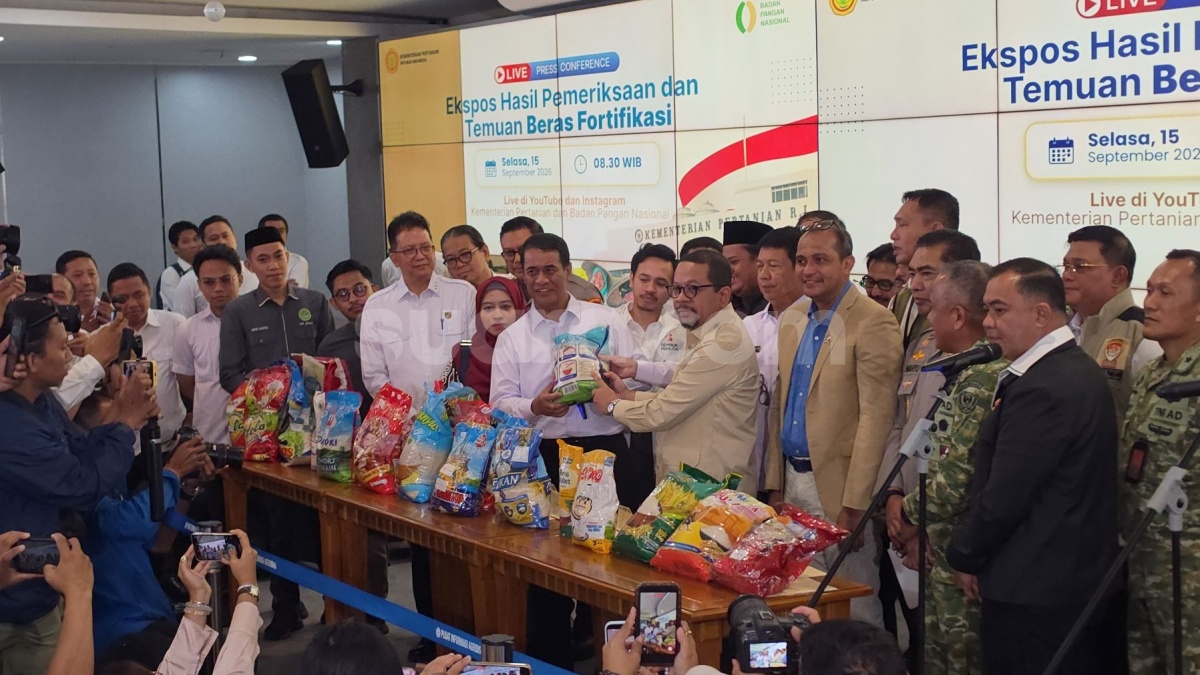 Mentan Sebut Stok Beras Indonesia Aman hingga 10 Bulan di Tengah Krisis Pangan Global