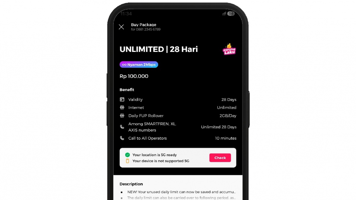 Internetan Sepuasnya Mulai 20 Ribuan,  Pakai SMARTFREN Unlimited