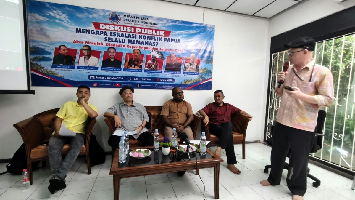 MPSI Dorong Pembentukan Badan Khusus Tangani Pengungsi Internal Papua