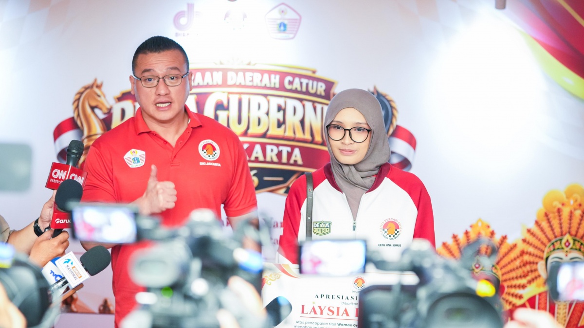 Raih Gelar di Olimpiade Catur 2026, Laysa Latifah Dapat Bonus Rp50 Juta dari Percasi Jakarta