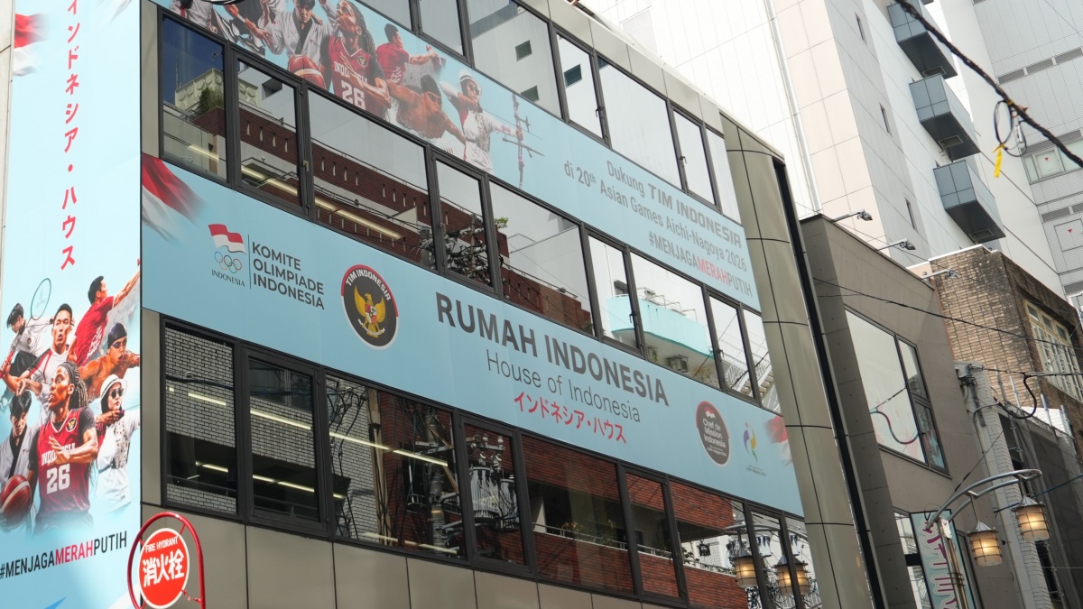 Dukungan untuk Atlet Indonesia Menggema dari Rumah Indonesia di Nagoya