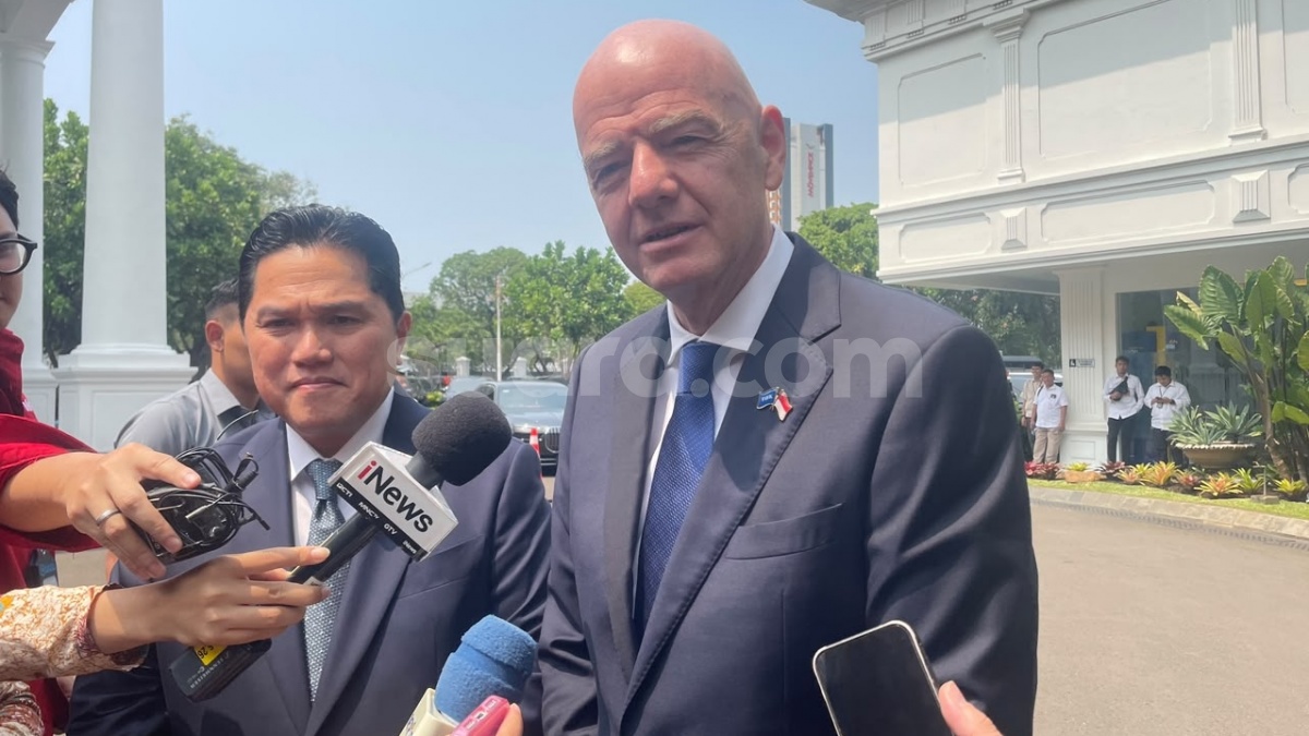 Jelang Final ASEAN Cup, Erick Thohir Bawa Bos FIFA Temui Presiden Prabowo di Istana