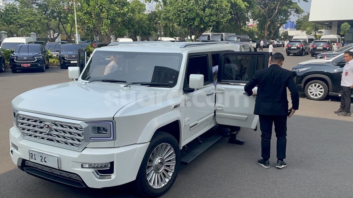 Sejumlah Menteri Sudah Pakai Mobil Dinas Maung MV3 Garuda Limousine, Begini Penampakannya