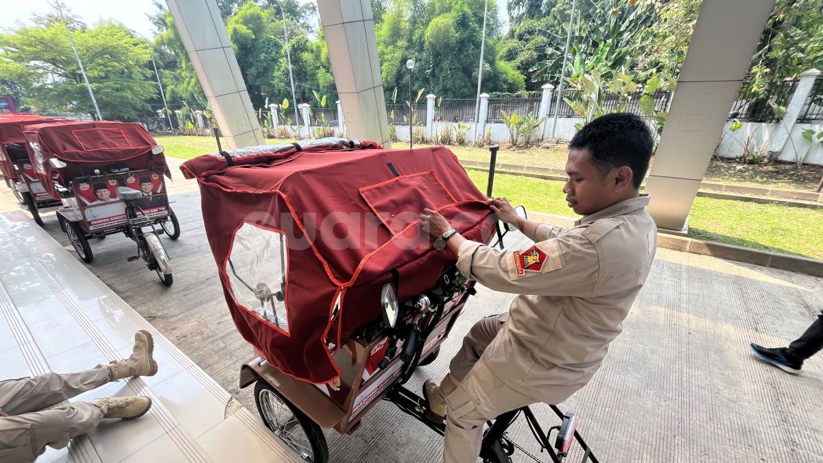 Harga Becak Listrik Prabowo Buatan Pindad Rp22 Juta Per Unit