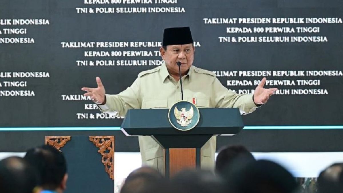 Prabowo: Tiap Bulan Indonesia Diramalkan Akan Kolaps