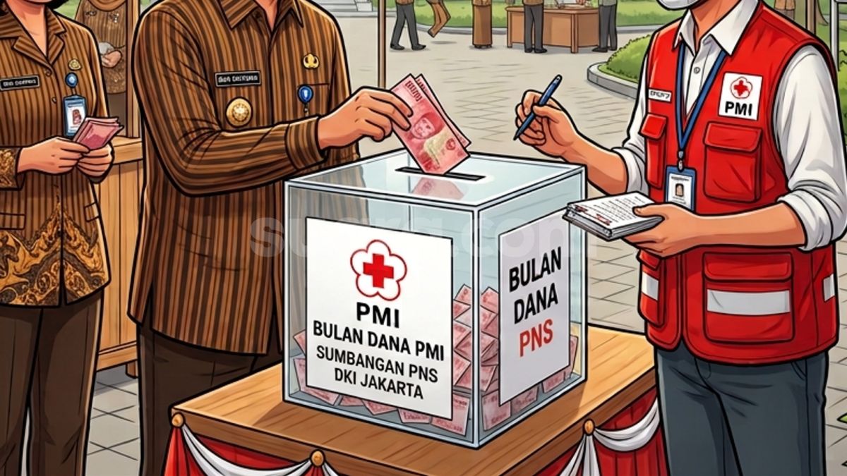 Soal Nominal Sumbangan ASN yang 'Dipatok', PMI DKI Tegaskan Bulan Dana Bersifat Sukarela