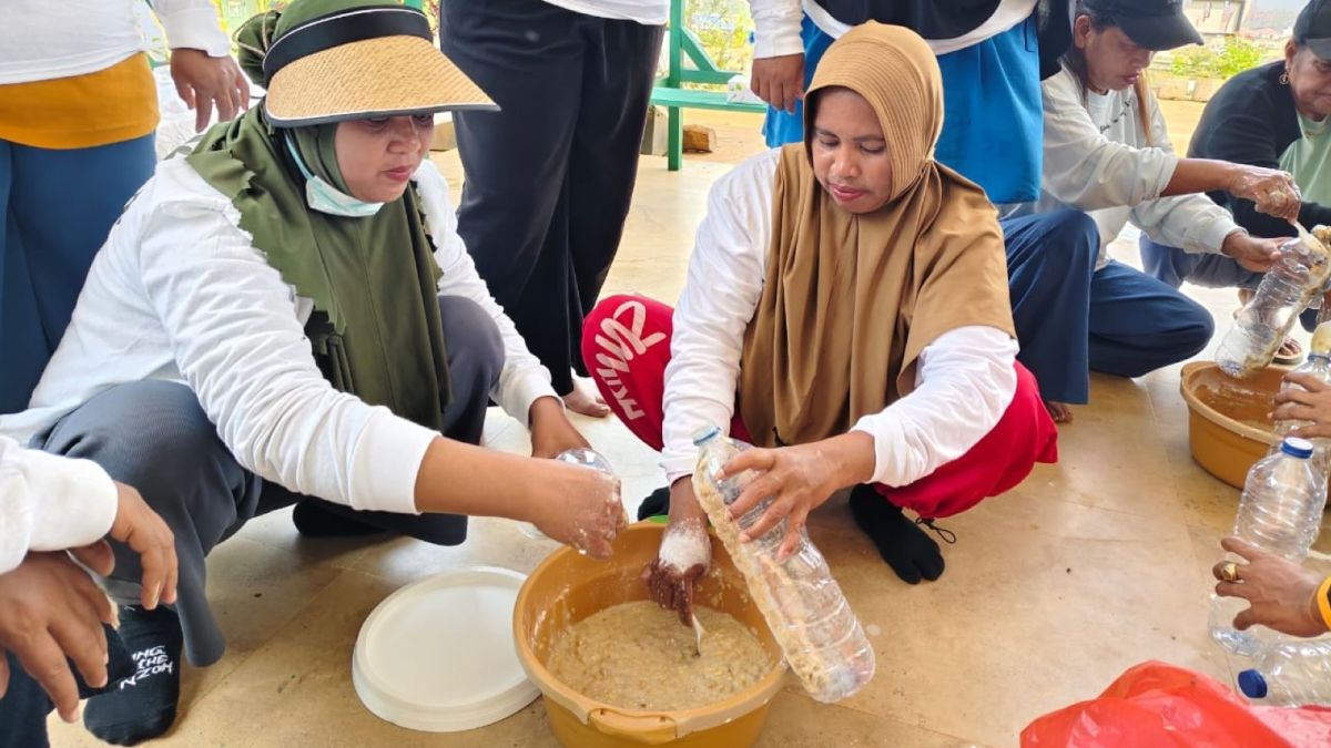 Dari Pekarangan Rumah, Mama-Mama Kawasi Belajar Menuju Kemandirian Pangan