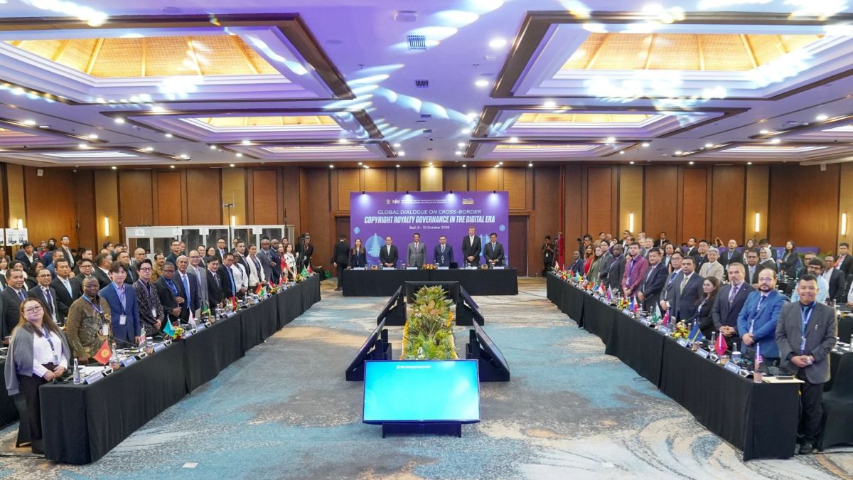 Di Depan 35 Negara, Indonesia Serukan Tata Kelola Royalti Hak Cipta Lintas Negara Lebih Transparan