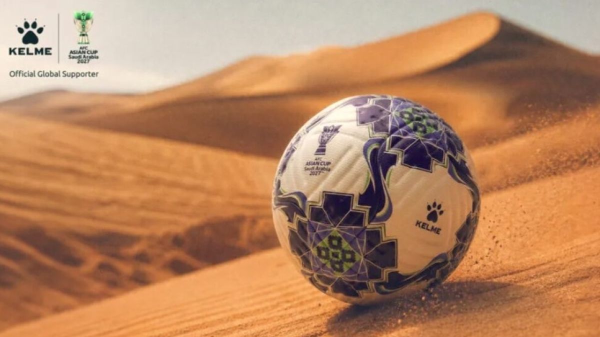 Spesifikasi Khuzama Bola yang Bakal Dipakai di Piala Asia 2027, Terinspirasi dari Bunga Lavender