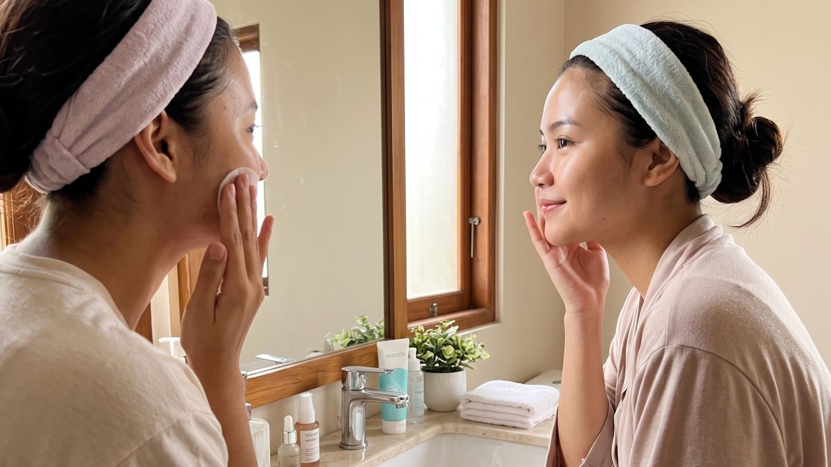 Cara Pakai Wardah Toner Pad Madecassoside Ectoin untuk Redakan Kemerahan di Wajah