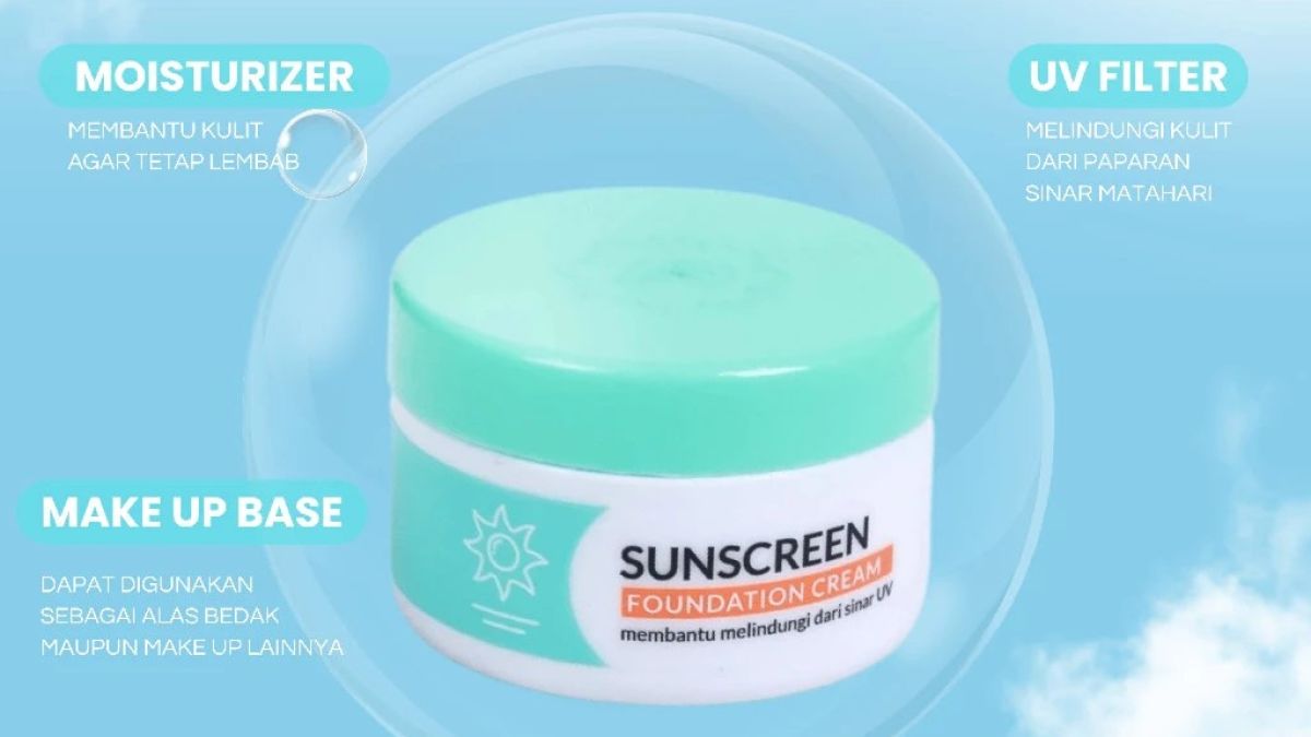 Cara Pakai Viva Sunscreen UV Foundation di Pagi Hari, Simak 3 Langkahnya