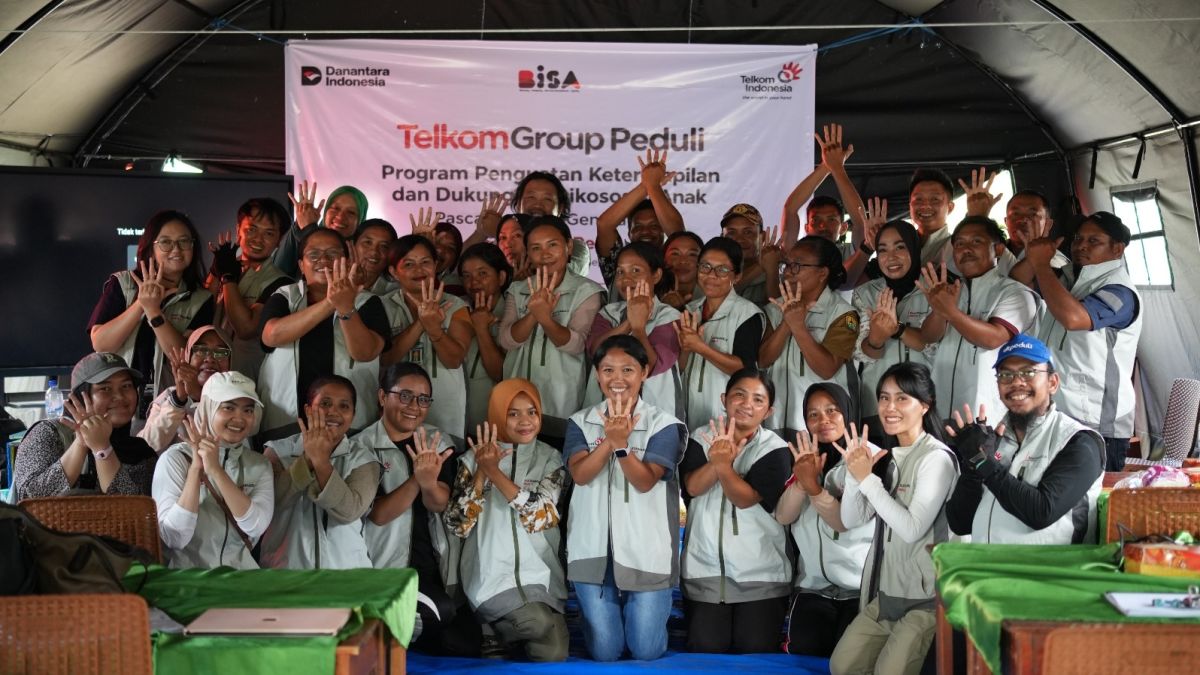 Pulihkan Pembelajaran Pascagempa Manggarai, Telkom Hadirkan Fasilitas Belajar & Konektivitas Digital
