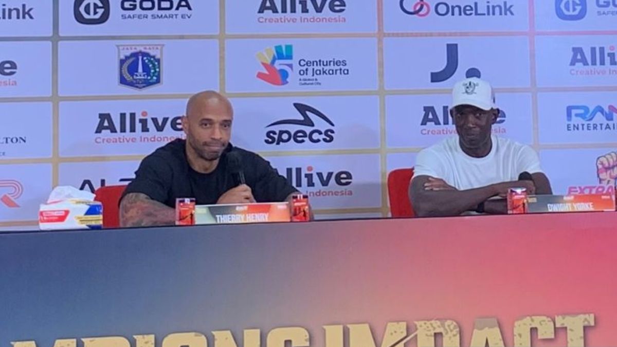 Arsenal Legends Kalahkan Manchester United 3-2, Thierry Henry Puji Suporter Indonesia