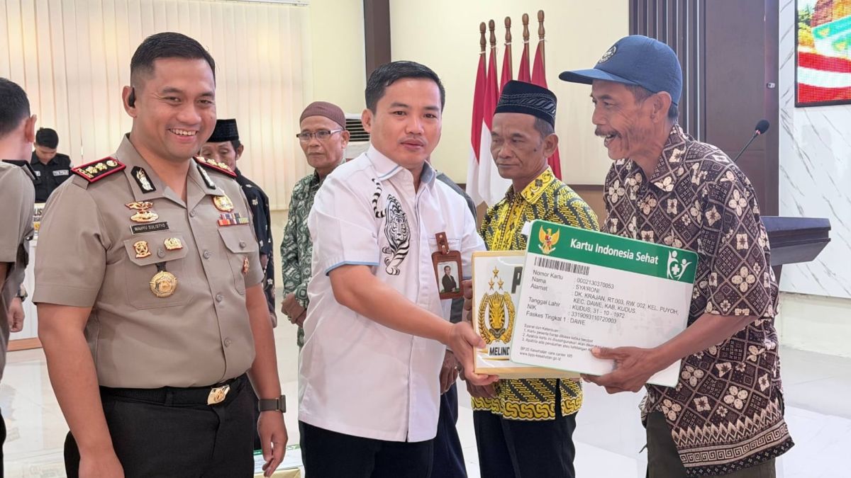 Polres Kudus Bersinergi Perkuat Perlindungan JKN bagi Masyarakat Kelompok Rentan